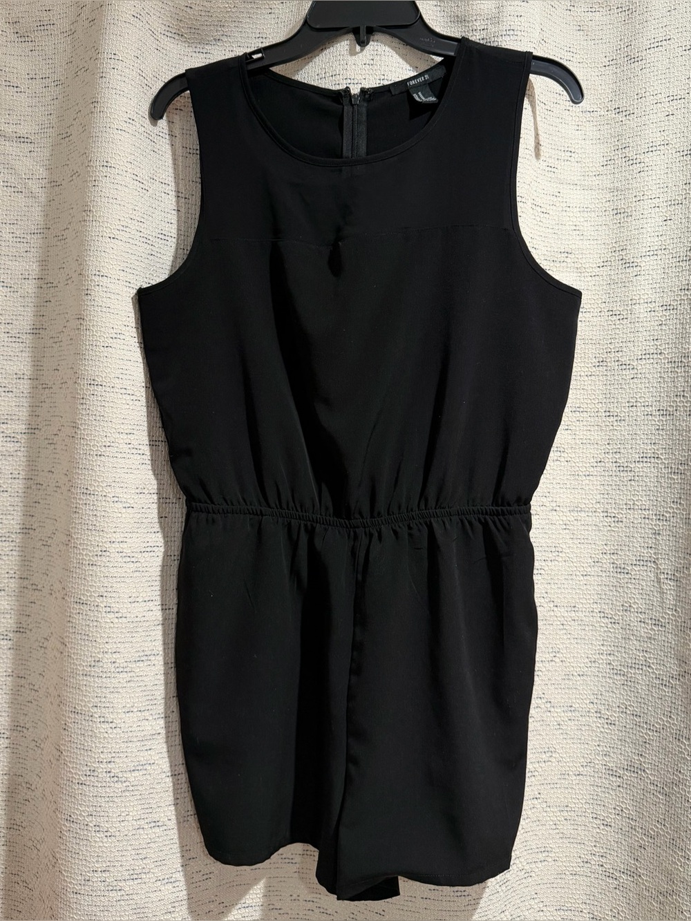 Forever 21 Black Sleeveless Mini Dress